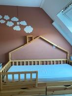Eenpersoons huisjes bed, Kinderen en Baby's, Kinderkamer | Bedden, Ophalen, Zo goed als nieuw, 180 cm of meer, 85 tot 100 cm