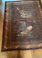 Mooie Wandkleed met Eenden, Huis en Inrichting, Bruin, Zo goed als nieuw, Rechthoekig, 50 tot 100 cm