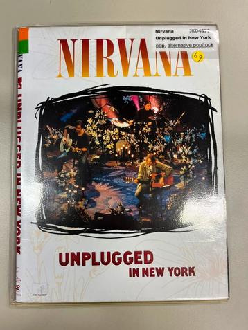 DVD Nirvana Unplugged.           69 beschikbaar voor biedingen