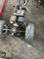 Moet weg !Zelfbouw 3 wieller Met quad achter brug en Honda g, Ophalen, Gebruikt, Benzinemotor, 1800 rpm of meer