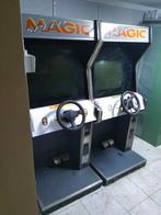 2x speed magic arcade kast met final lap R Namco pcb, Verzamelen, Automaten | Overige, Gebruikt, Ophalen