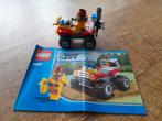 Lego city 4427 brandweerjeep en 30010 brandweerman, Ophalen of Verzenden, Zo goed als nieuw