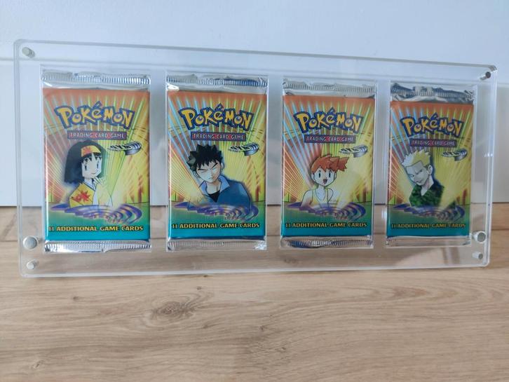 Pokemon Gym Heroes Artset Sealed + Display, Hobby en Vrije tijd, Verzamelkaartspellen | Pokémon, Nieuw, Booster, Ophalen of Verzenden