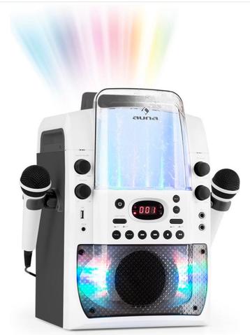 GEBRUIKT! Auna Kara Liquida BT Karaoke set €42,99 beschikbaar voor biedingen