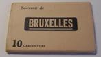 antiek 1930 mapje 10 foto ansichtkaart BRUSSEL Bruxelles, Antiek jaren30 mapje harmonica foto ansichtkaarten BRUSSEL, Verzenden