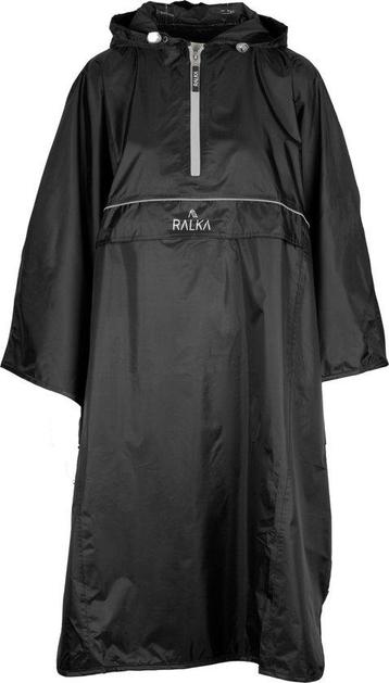 Ralka poncho one size zwart nieuw beschikbaar voor biedingen