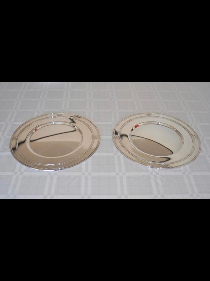 Robbe & Berking onderborden ‘Arcade’ (twee stuks), Antiek en Kunst, Antiek | Goud en Zilver, Ophalen of Verzenden