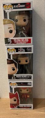 Marvel Funko Pop! Black Widow, Winter Soldier, Wanda, Ophalen of Verzenden, Nieuw