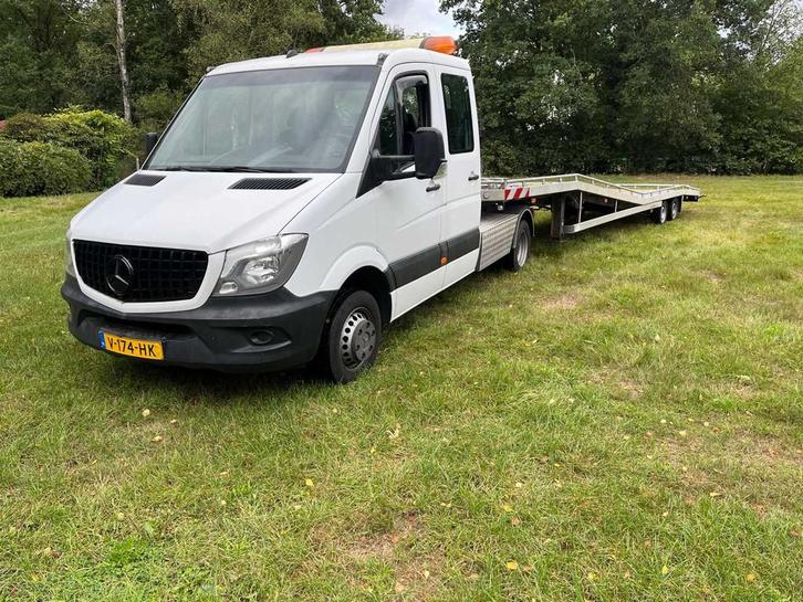 Mercedes-Benz Sprinter 519 CDi BE Trekker Dubbelcabine met D, Auto's, Bestelauto's, Bedrijf, Mercedes-Benz, Overige brandstoffen