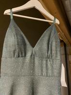 Groene glitter (gala) jurk maat S, Ophalen of Verzenden, Zo goed als nieuw, Maat 36 (S), Onder de knie