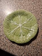 Bordallo Pinheiro Koolblad Bord - 20 cm, Ophalen of Verzenden