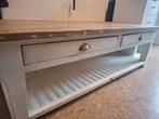 Houten Salontafel met lades, Ophalen, Gebruikt, 50 tot 100 cm, Minder dan 50 cm
