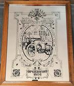 Vintage Opel-Dealer reclame Spiegel garage vd Bosch/Jansen, Ophalen of Verzenden, Zo goed als nieuw, Reclamebord