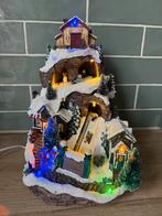 Kerstdorp, berg huis sleeën 🛷 en 🎵   Alles werkt!, Diversen, Kerst, Ophalen of Verzenden, Zo goed als nieuw