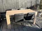Eetkamerset (tafel en 4 stoelen), Huis en Inrichting, Tafels | Eettafels, Ophalen, Gebruikt, 50 tot 100 cm, 150 tot 200 cm