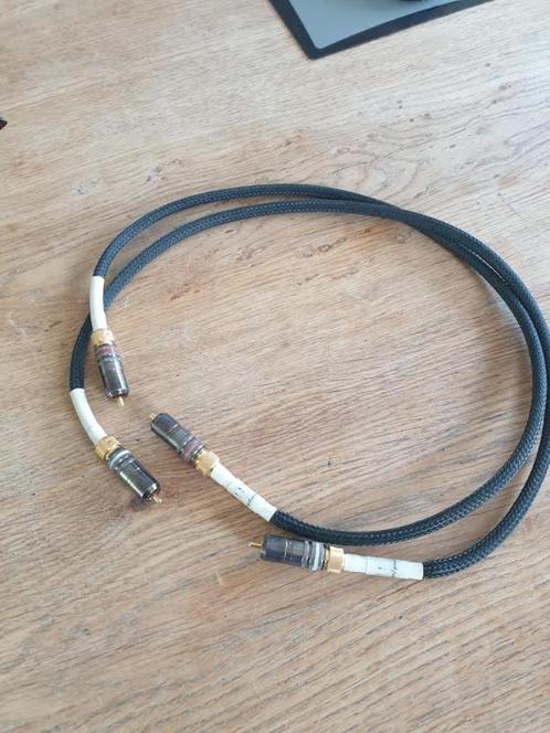 John van Gent Interlink Zilver/Goud, Audio, Tv en Foto, Audiokabels en Televisiekabels, Zo goed als nieuw, Interlink-kabel, Minder dan 2 meter