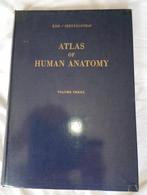 Atlas of Human Anatomy vol.3 (latijn-engels), Boeken, Studieboeken en Cursussen, Ophalen of Verzenden, Zo goed als nieuw, WO