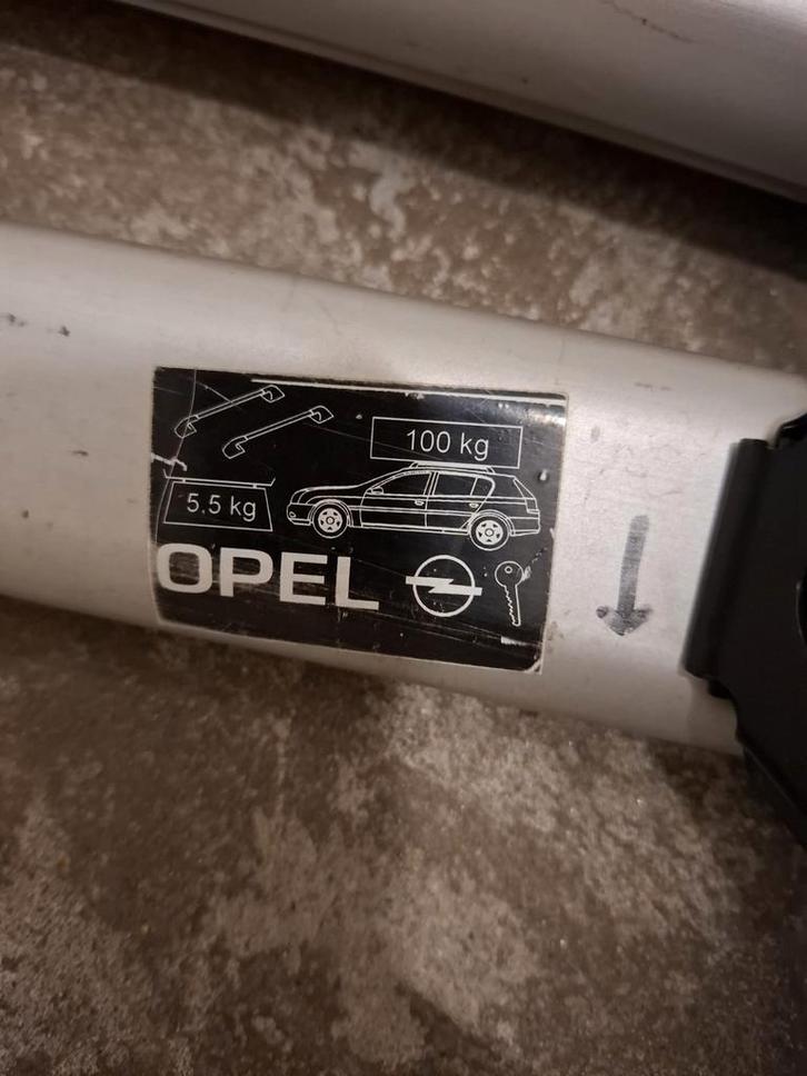 Opel Astra Dakdragers - Goede Staat met Sleutel, Auto diversen, Dakdragers, Gebruikt, Ophalen of Verzenden