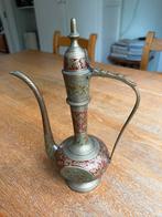 Antieke Indische messing kan, Ophalen of Verzenden