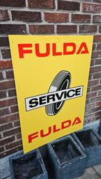 Fulda service groot reclamebord jaren 70, Verzamelen, Ophalen, Reclamebord