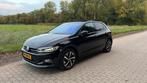 Volkswagen Polo 1.0 TSI 140pk 7-DSG 2019 Panoramadak Zwart, USB, Zwart, Leder en Stof, Zwart
