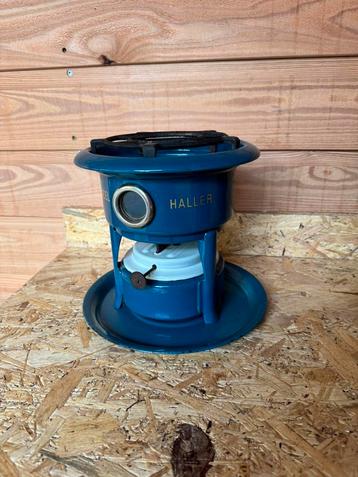 Origineel haller stel (petrol blauw) beschikbaar voor biedingen