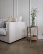 Bijzettafel rotan, Minder dan 55 cm, Rond, Zo goed als nieuw, Ophalen