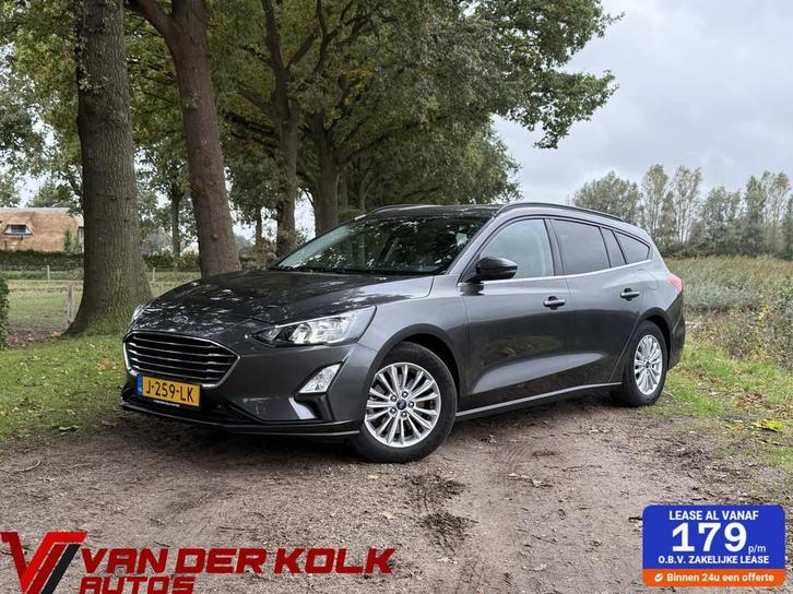 Ford Focus Wagon 1.0 EcoBoost Hybrid Titanium Navi Climate C, Auto's, Ford, Bedrijf, Te koop, Focus, ABS, Achteruitrijcamera, Airbags