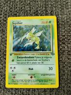 Scyther 10/64 Jungle 1e editie Nederlands, Hobby en Vrije tijd, Verzamelkaartspellen | Pokémon, Ophalen of Verzenden, Zo goed als nieuw