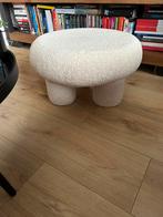 Woood poef teddy Djace, Huis en Inrichting, Banken | Voetenbanken en Poefen, Ophalen, Zo goed als nieuw, Rond, Minder dan 50 cm