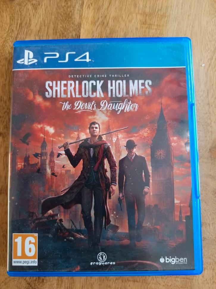 Sherlock Holmes ps4, Spelcomputers en Games, Games | Sony PlayStation 4, Zo goed als nieuw, 1 speler, Vanaf 18 jaar, Ophalen of Verzenden