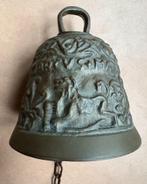 Fraaie, zware apostelbel, brons, Antiek en Kunst, Antiek | Koper en Brons, Ophalen of Verzenden, Brons