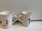 2 Pluk v d Petteflet   Douwe Egberts mokken., Huis en Inrichting, Ophalen of Verzenden, Zo goed als nieuw, Overige stijlen, Kop(pen) en/of Schotel(s)