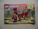 Lego 31073 Creator, Mythical Creatures, Kinderen en Baby's, Speelgoed | Duplo en Lego, Ophalen of Verzenden, Gebruikt, Complete set