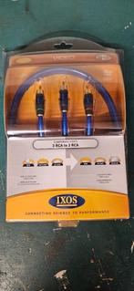 3 rca to 3 rca, Ophalen of Verzenden, Nieuw, Minder dan 2 meter, Componentkabel