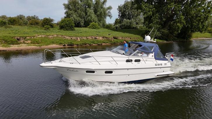 Sealine 328 Sport Bridge (bj 1990), Watersport en Boten, Motorboten en Motorjachten, Gebruikt, 9 tot 12 meter, Overige brandstoffen