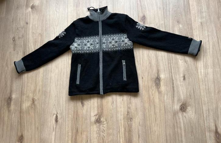 Norwear Noors wollen vest Windstopper mt XL, Kleding | Dames, Truien en Vesten, Zo goed als nieuw, Maat 46/48 (XL) of groter, Grijs