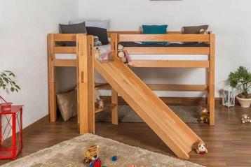 Natuurlijk montessori / antroposofisch beukenhout bed  beschikbaar voor biedingen