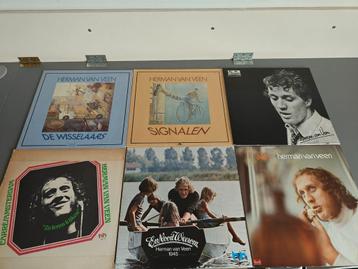 Collectie Herman van Veen LPs 12x vinyl als nieuw  beschikbaar voor biedingen