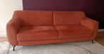 Xooon Malaga 3,5-zits bank - Roestkleur, Huis en Inrichting, Banken | Bankstellen, Ophalen, Driepersoons, 75 tot 100 cm, Zo goed als nieuw