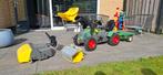 Fendt traptrekker op luchtbanden voorlader., Kinderen en Baby's, Speelgoed | Buiten | Skelters, Ophalen, Gebruikt, Overige merken