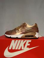 ALS NIEUW! Maat 38 - Nike Air Max 90 Leather Metallic Brown, Overige kleuren, Verzenden, Nike, Nike
