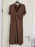 :Bruine jurk met stippen van Kyra & Ko, Kleding | Dames, Jurken, Maat 38/40 (M), Bruin, Ophalen of Verzenden, Zo goed als nieuw