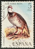 Spanje 1971 Rode patrijs (Alectoris rufa) sg2097 -35, Ophalen of Verzenden, Gestempeld