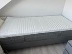 IKEA bed 90x200 – HÖVÅG matras + topper + ESPEVÄR onderstel, Ophalen, 90 cm, Eenpersoons, Zo goed als nieuw