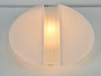 Vintage Micron plafondlamp melk glas Italy design ‘80, Huis en Inrichting, Lampen | Plafondlampen, N, N, Design, Ophalen of Verzenden