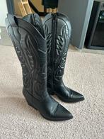 Zwarte cowboy laarzen Posh maat 40, Kleding | Dames, Schoenen, Ophalen of Verzenden, Zo goed als nieuw, Zwart, Hoge laarzen