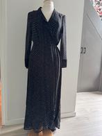 Ganni wikkeljurk 40 | m/l, Maat 38/40 (M), Zwart, Ganni, Ophalen of Verzenden