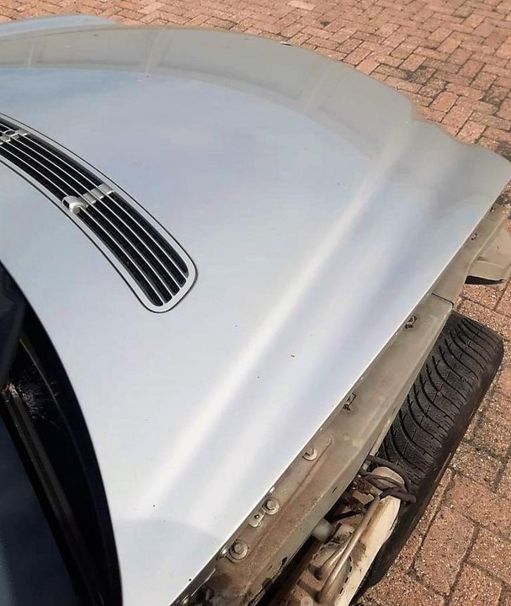 Mercedes E klasse W211 aluminium motorkap  compleet, Auto-onderdelen, Carrosserie en Plaatwerk, Motorkap, Mercedes-Benz, Gebruikt