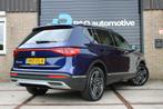 Seat Tarraco 1.5 TSI Xcellence PANO / LEDER / TREKHAAK / ACC, Auto's, 4 cilinders, 150 pk, Blauw, Bedrijf